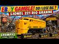 EBAY GAMBLE! DID I LOSE BIG? LIONEL 221 RIO GRANDE
