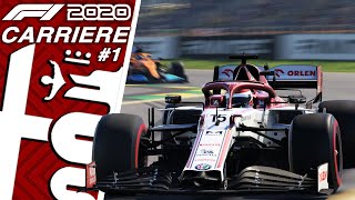 F1 2020 Carrière #1 : DÉBUT DE L'AVENTURE AVEC ALFA ROMEO screenshot 3