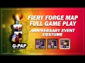 Fiery Forge Map Full Game Play in Minecraft Dungeons - Anniversary Event Costume
