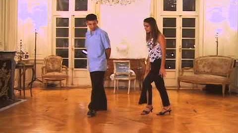 Salsa Dancing Lesson 03 - Back Rock Steps