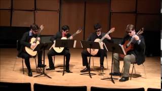 LMU Guitar Quartet Performs Stirfry
The 2014 LMU Guitar quartet performs Stirfry by Dusan Bogdanovic. This performance took place my sophmore year of college. Performers from left to right are Andrew Butzen, Brian Rodriguez, Ryan Dixon, and Tristan Speed. LMU Guitar Quartet Performs Stirfry