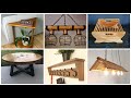35 IDÉIAS DE ARTESANATO EM MADEIRA PARA FAZER E LUCRAR! Objetos decorativos de madeira!