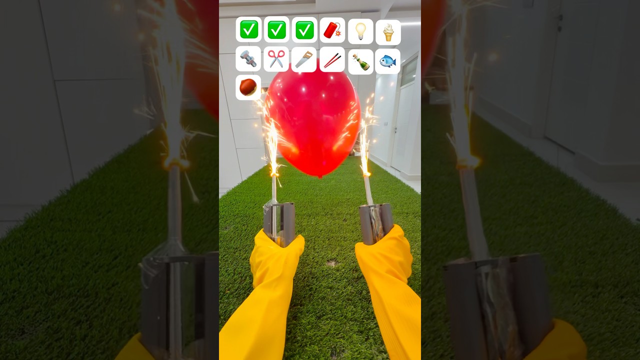 Epic Asmr Balloons Catch Fantastic Challenge:All Can Bursting?😨