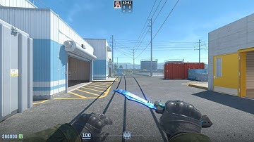 CS2 Skins: Butterfly Knife | Doppler (Factory New / Sapphire) | 4k60fps