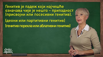 Genitiv - Srpski jezik za 5. razred (#55) | SuperŠkola