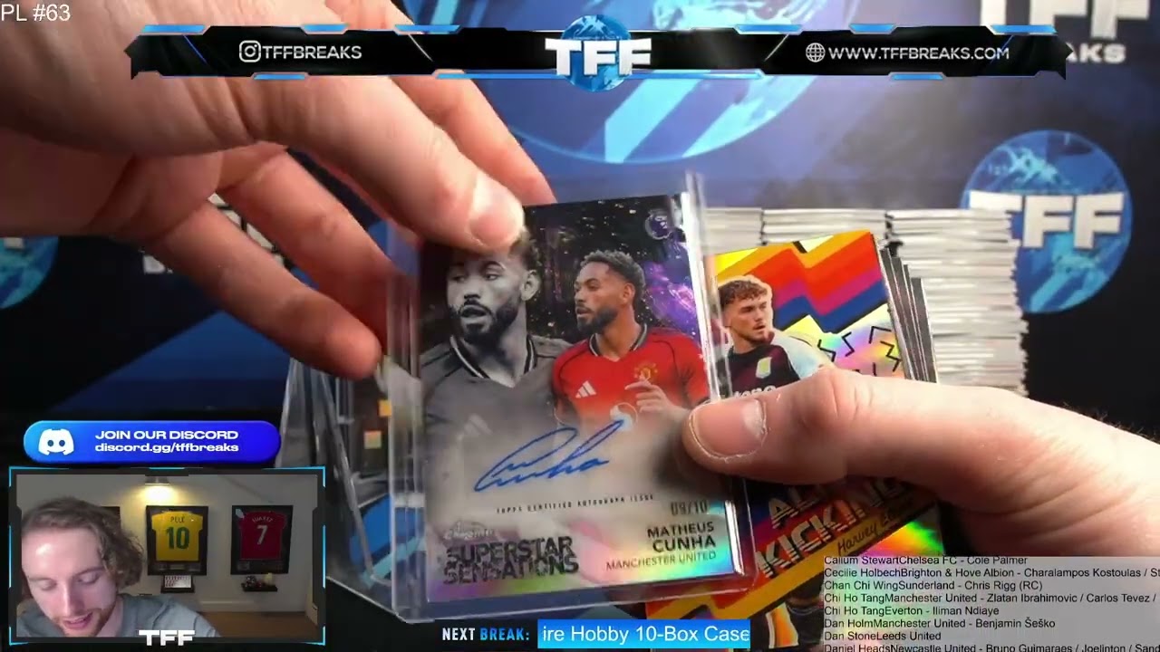 2026 Topps Chrome Premier League EPL Soccer Hobby 12-Box Case PYT/PYP #63