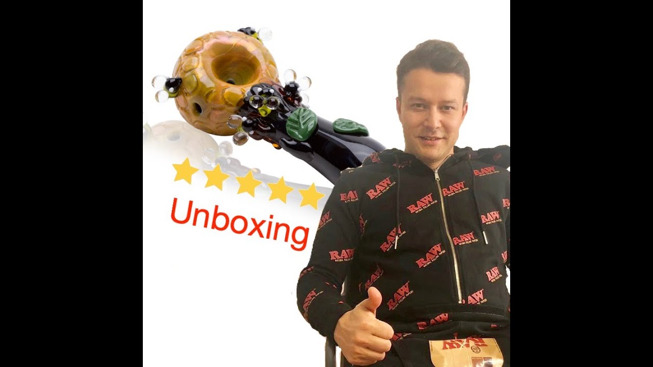 Spoon Hand Pipe Beehive by Empire Glassworks