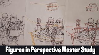 Kim Jung Gi - Figures in Perspective Master Study pt 9