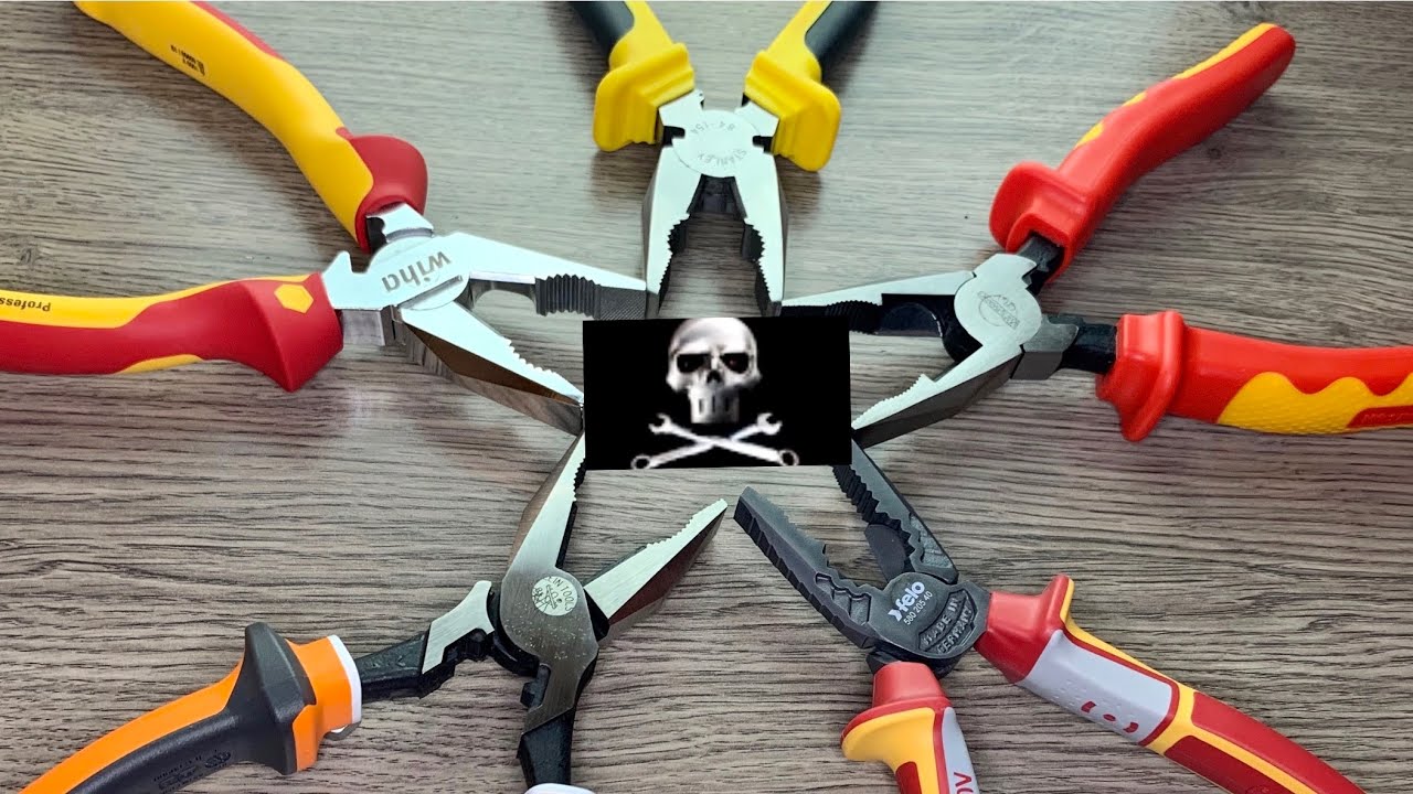 QUAL O MELHOR ALICATE ELETRICISTA UNIVERSAL NO BRASIL? STANLEY, KLEIN, FELO, WIHA OU WESTWARD "HULK"