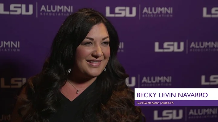 Becky Levin Navarro LSU100 Honoree Alumni Spotlight