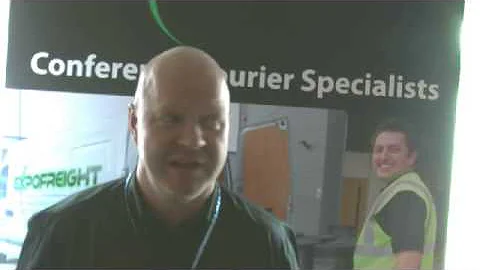 Leon Jeffery of Expofreight at the BNC Event Show
