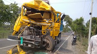 truck accident on the road || asadspecial24 || ট্রাক দুর্ঘনা || how to happen truck accident