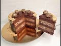 торт ЩЕЛКУНЧИК! Орехово-шоколадный торт с прослойкой БЕЗЕ!  ИДЕАЛЬНЫЙ ШОКОЛАДНО-ОРЕХОВЫЙ Бисквит