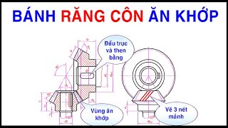 Quy ước vẽ bánh răng côn là một công cụ thiết yếu giúp cho việc lập trình gia công bánh răng trở nên dễ dàng và chính xác hơn. Hãy xem hình ảnh liên quan đến từ khóa này để hiểu rõ hơn về quy ước vẽ bánh răng côn và cách áp dụng chúng trong quá trình sản xuất.