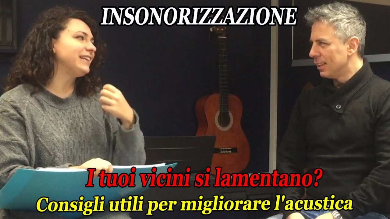 INSONORIZZAZIONE (Differenze Tra Assorbimento ed Isolamento Acustico)