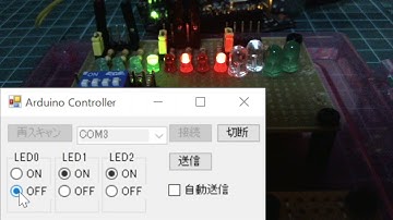 Arduinoと C# アプリのシリアル通信