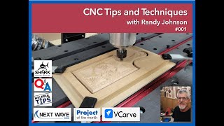 001 - CNC Tips and Techniques - Chip Carved Cutting Board VCarve design demo