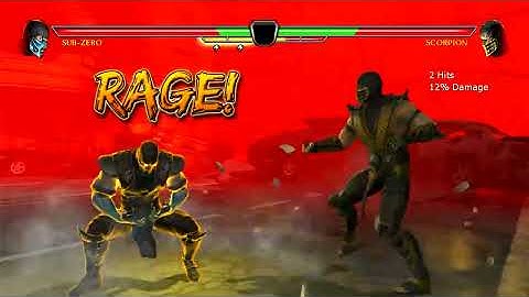 Mortal Kombat Vs DC Universe Arcade Playthrough With Sub-Zero (HD Quality)