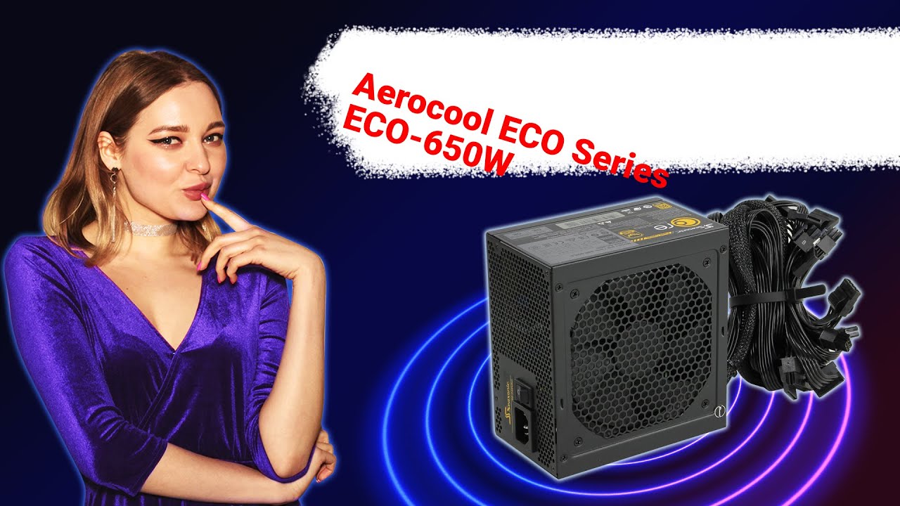 НИКС Компьютерный Супермаркет: видео про Блок питания Aerocool ECO Series ECO-650W 650 Вт
