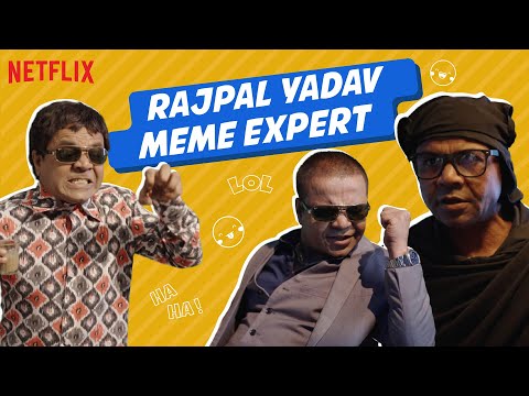 Rajpal Yadav Recreates Iconic Memes | Bhool Bhulaiyaa 2 | Netflix India