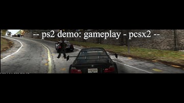 PCSX2 - NFS: Most Wanted: PS2 Demo
