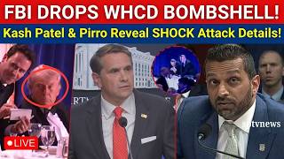 LIVE: TRUMP ASSASSINATION FAILS! Kash Patel & DOJ Reveal SHOCKING Details on WHCD Shooting Briefing