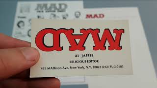 Mad Magazine Official Stationery!