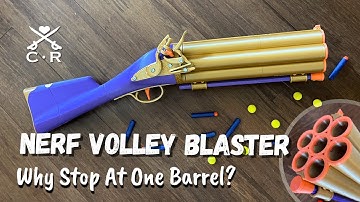 Nerf Volley Musket V1-0: 7x times the fun!