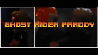 Lego Ghost Rider Parody