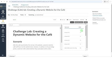 Challenge (Cafe) lab Creating a Dynamic Website for the Café|Module 5 Adding Compute Layer Using EC2
