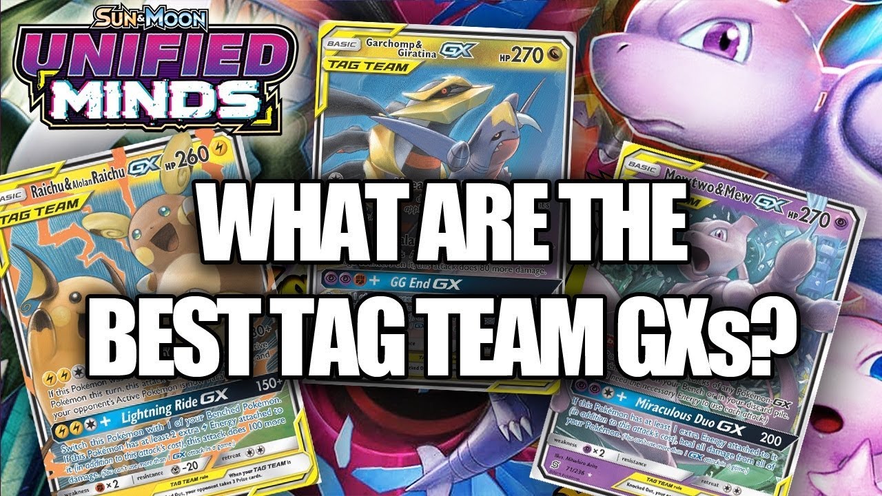 What Are The Best Tag Team Gx Pokemon Cards From Unified Minds