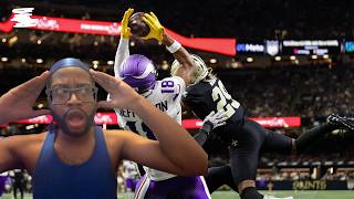 HE'S INSANE... CamChillin Reacts to Vikings @ Saints Full Game Highlights Week 5 2026