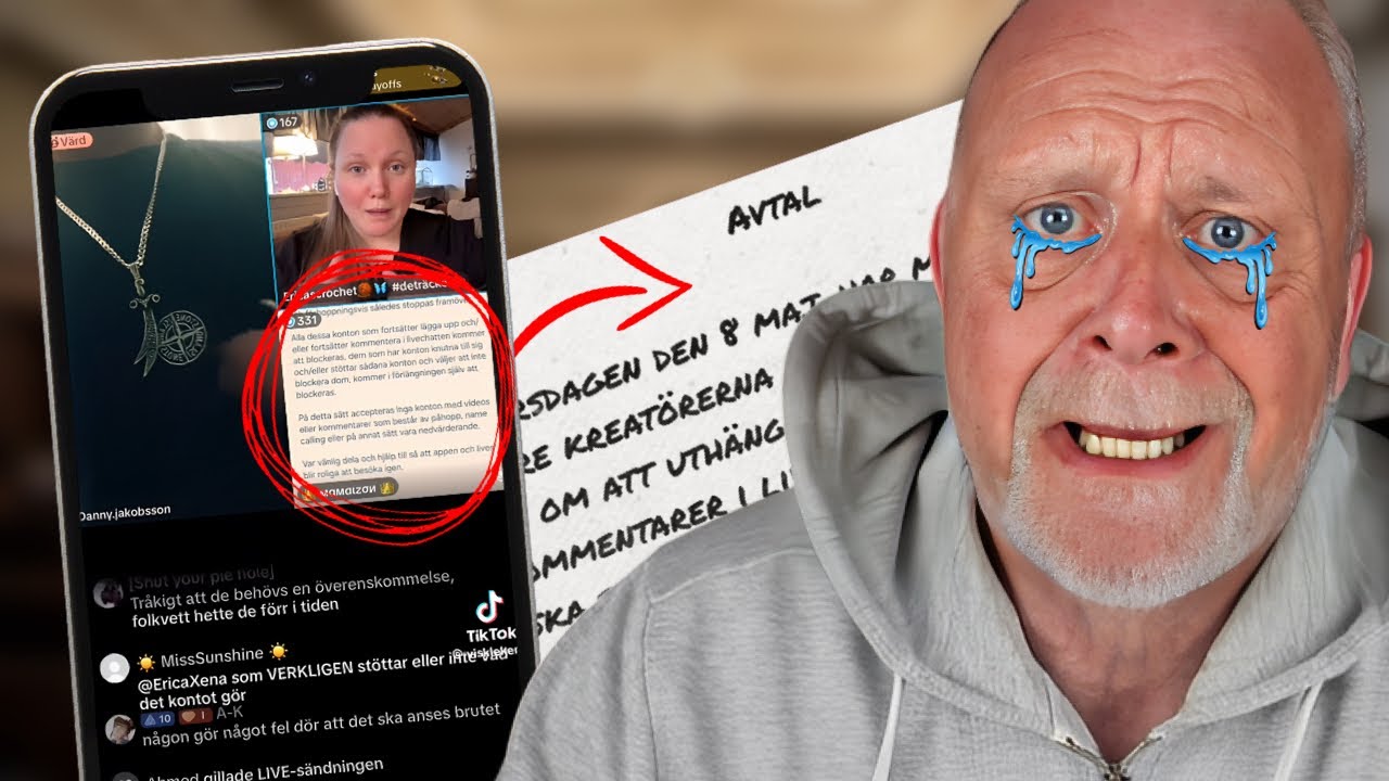 VAD HÅLLER NI PÅ MED!? | TIKTOK LIVES