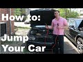 How To Jump Start a Car! (The EASY Way)