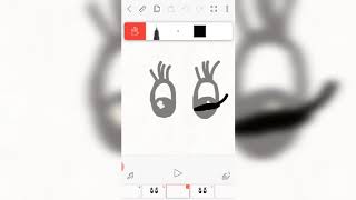 Flipaclip  | Animation tutorial for beginners | Eye blinking animation in mobile