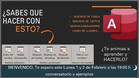 CA 085 MACRO DE DATOS ACCESS