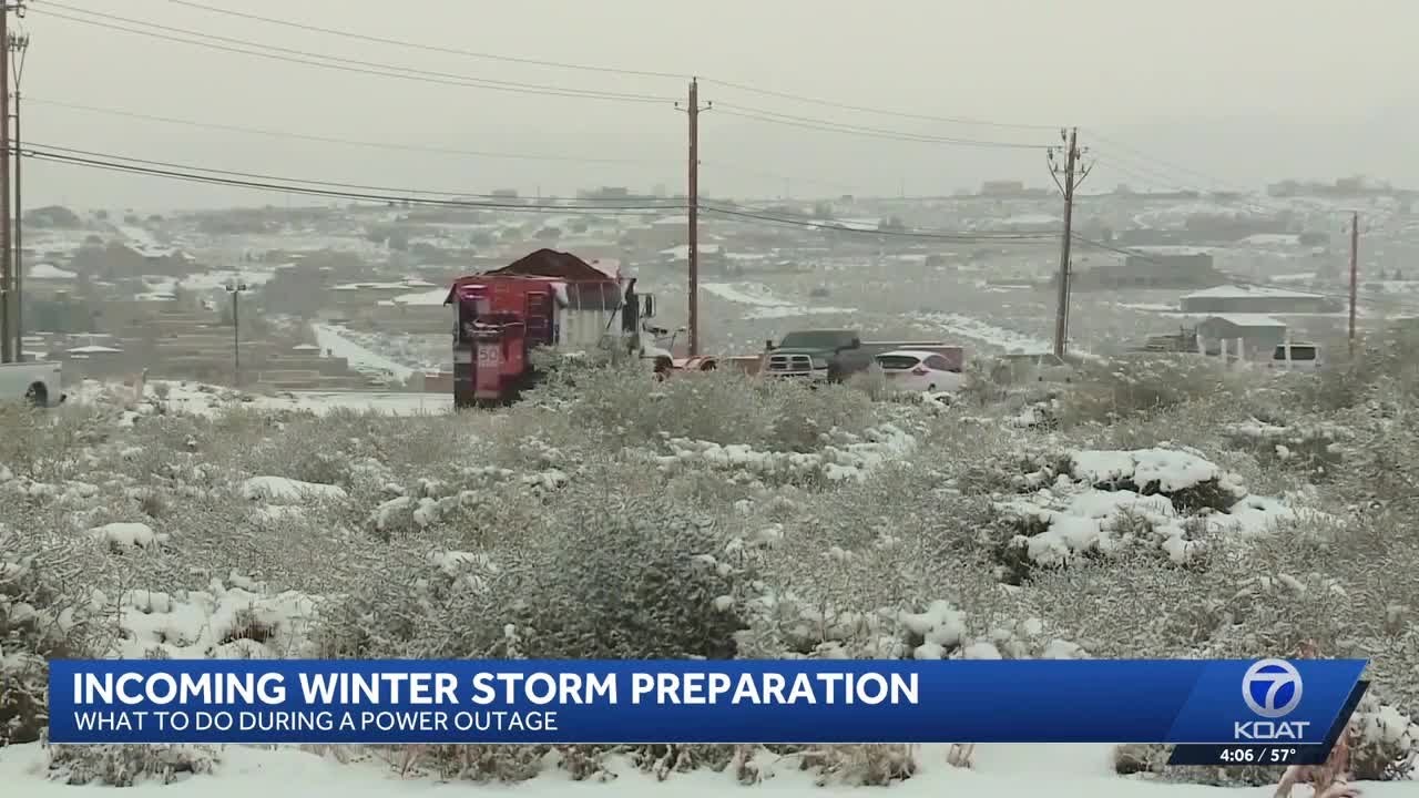 New Mexico prepares for winter storm with power and travel safety measures