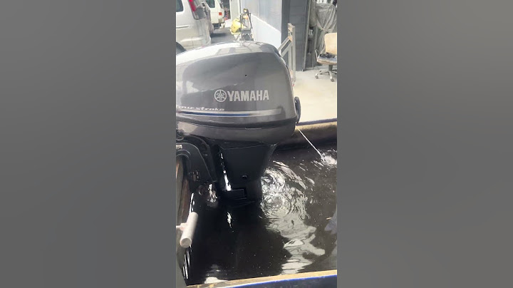 РАБОТА ЛОДОЧНОГО МОТОРА YAMAHA F 9,9 № , ручной+ электростартер,