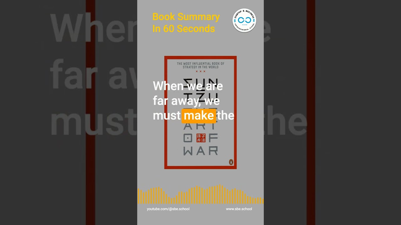 The Art of War by Sun Tzu - Book Summary In 60 Seconds