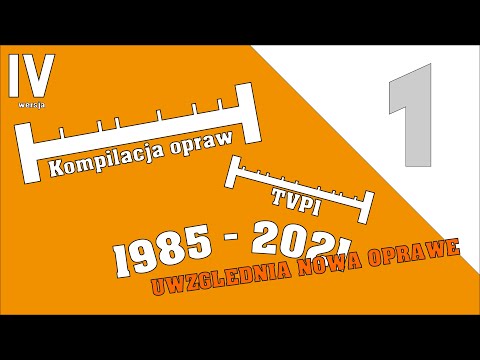 Kompilacja opraw TVP1 V4 (1985-2021+) - UWZGLĘDNIA NOWĄ OPRAWĘ