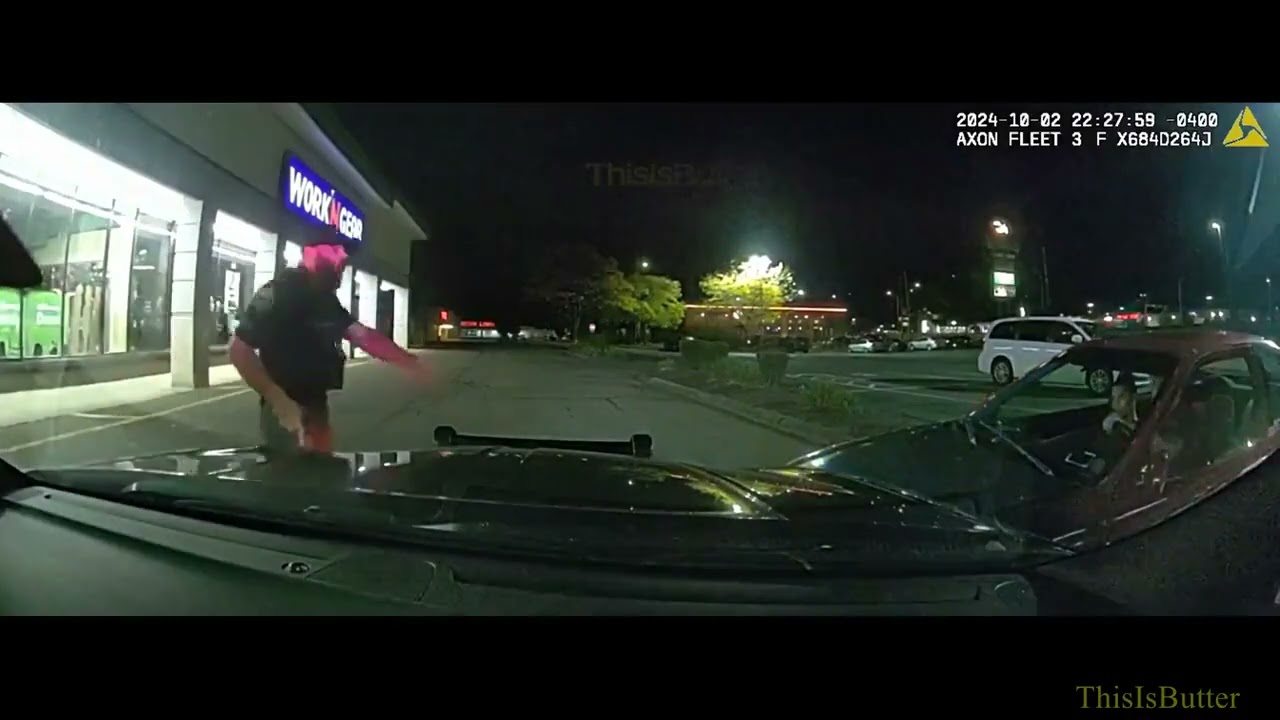 Video shows driver hitting East Haven police cruiser after fleeing traffic stop video