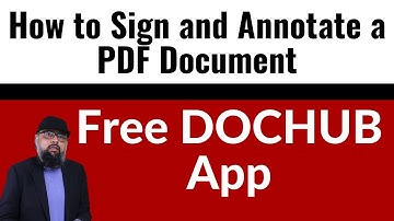 How to Sign a PDF in Google Drive using a Free App DocHub