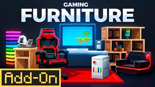 Gaming Furniture Add-On | Minecraft Marketplace | Showcase screenshot 4