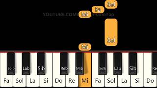 Sway Quien Sera | EASY Piano Tutorial