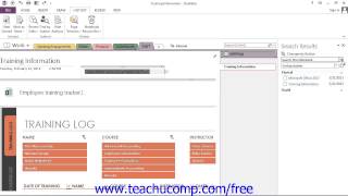 OneNote 2013 Tutorial Author Indicators Microsoft Training Lesson 12.8