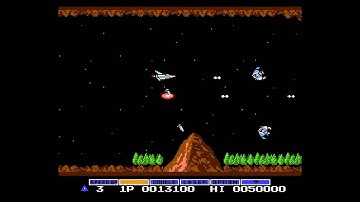 Gradius (NES) 1cc no miss run - Stage 1 & 2 [1/3]