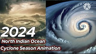 2024 Hypothothetical North Indian Ocean Cyclone Season Animation