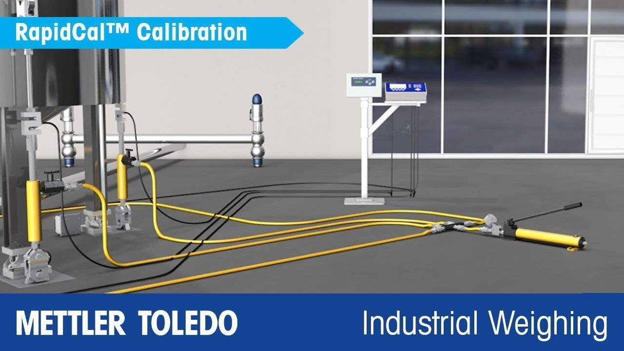 Cómo se efectúa la innovadora calibración de fuerza | vídeo | METTLER TOLEDO Industrial | es