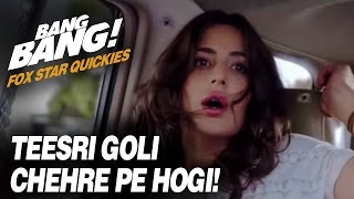 Video voorbeeld van "Fox Star Quickies : Bang Bang - Teesri Goli Chehre Pe Hogi!"