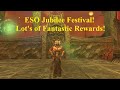 Eso jubilee festival lots of fantastic rewards